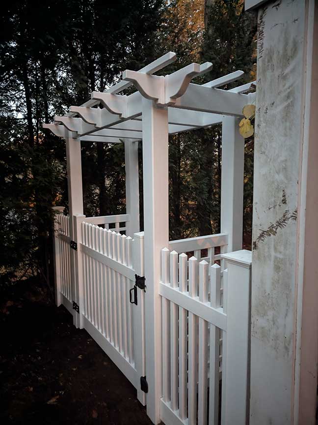 Remarkable Fence - Custom Pergola