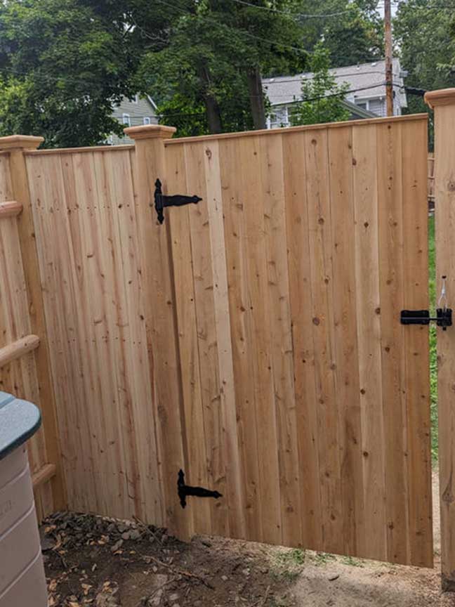 Remarkable Fence - Wood Fencing - Gate